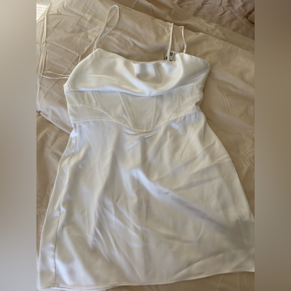 Zara White Dress